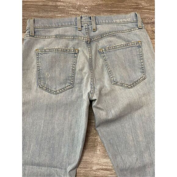 Current/Elliott Skinny Jeans Ankle Crop Distressed Women’s Sz 24-0 - Picture 6 of 7